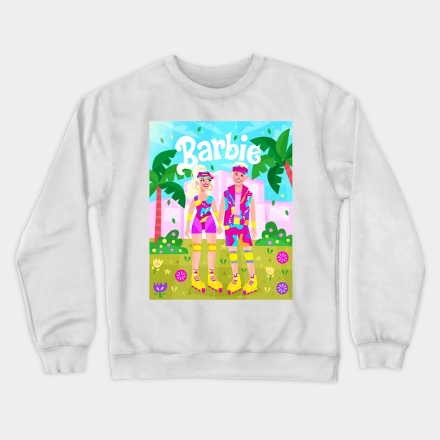 Barbie Crewneck Sweatshirt by risarodil